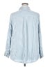 Torrid Stripes Blue 3/4 Sleeve Button-Down Shirt Size 3X Plus (3) - photo 2