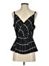 CAbi 100% Polyester Black Sleeveless Blouse Size 2 - photo 1