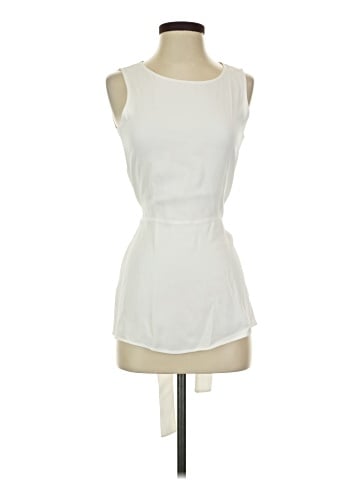 Zara Basic Sleeveless T-Shirt (view 1)