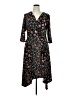 Perceptions Paisley Black Casual Dress Size XL - photo 1
