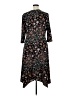 Perceptions Paisley Black Casual Dress Size XL - photo 2