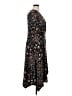 Perceptions Paisley Black Casual Dress Size XL - photo 4