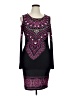 Venus Graphic Black Cocktail Dress Size XL - photo 1
