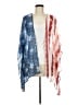 Xhilaration 100% Polyester Blue Kimono Size Med - Lg - photo 1