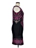 Venus Graphic Black Cocktail Dress Size XL - photo 4