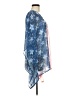 Xhilaration 100% Polyester Blue Kimono Size Med - Lg - photo 4