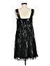 M.S.S.P. 100% Polyester Stars Black Cocktail Dress Size M - photo 2