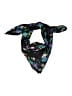 Unbranded Floral Black Scarf One size - photo 1