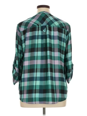 Torrid 3/4 Sleeve Blouse (view 2)