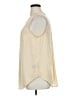 Torrid Solid Ivory Sleeveless Button-Down Shirt Size 1X Plus (1) - photo 5