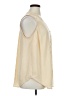 Torrid Solid Ivory Sleeveless Button-Down Shirt Size 1X Plus (1) - photo 4