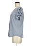 Green Envelope Gray Short Sleeve Top Size M - photo 5