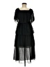 Unbranded 100% Polyester Black Cocktail Dress Size M - photo 1