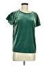Maison Jules Green Short Sleeve Top Size M - photo 1