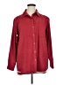 Chico's Design 100% Polyester Burgundy Long Sleeve Blouse Size XL - photo 1