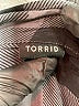 Torrid 100% Rayon Checkered-gingham Gray Long Sleeve Button-Down Shirt Size 5X Plus (6) - photo 7