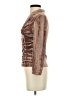 Sharon Max Metallic Brown Long Sleeve Blouse Size S - photo 5