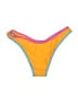 It's Now Cool Color Block Yellow Swimsuit Bottoms Size S - photo 2