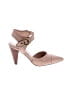 Coach 100% Leather Tan Heels Size 6 - photo 1