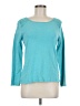 Talbots 100% Cotton Teal Pullover Sweater Size M - photo 1