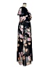 City Chic 100% Polyester Floral Black Casual Dress Size 16 Plus (S) - photo 4
