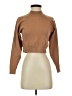 MNG Brown Long Sleeve Top Size S - photo 1