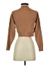 MNG Brown Long Sleeve Top Size S - photo 2