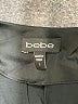 Bebe Solid Black Romper Size L - photo 4