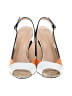 VINCI Color Block Orange Heels Size EU 37 1/2 - photo 2