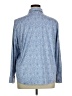 Chico's 100% Polyester Paisley Blue Long Sleeve Blouse Size XL - photo 2