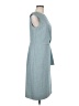 Ann Taylor Solid Teal Casual Dress Size 8 - photo 4