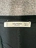 Mango 100% Cotton Black Casual Dress Size M - photo 7