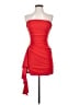 Lulus Red Cocktail Dress Size XS - photo 1