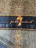 7 For All Mankind Hearts Blue Jeans Size 31 waist - photo 7