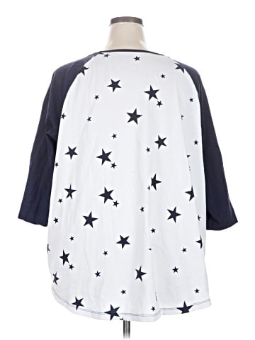 Woman Within 3/4 Sleeve Top (view 2)