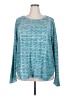 Avenue 100% Acrylic Teal Pullover Sweater Size 22 - 24 Plus - photo 1