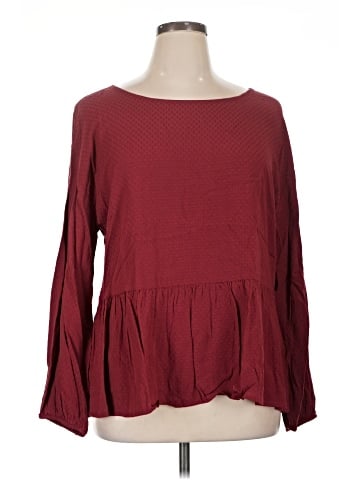 Ann Taylor LOFT Outlet Long Sleeve Blouse (view 1)