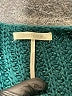STITCHDROP 100% Acrylic Color Block Green Pullover Sweater Size S - photo 7