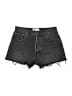 Reformation Jeans Hearts Black Denim Shorts Size 29 waist - photo 1
