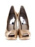 MICHAEL Michael Kors 100% Leather Tan Heels Size 8 1/2 - photo 2
