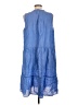 J. McLaughlin Blue Casual Dress Size L - photo 2