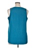 Van Heusen 100% Polyester Teal Sleeveless Top Size XL - photo 2