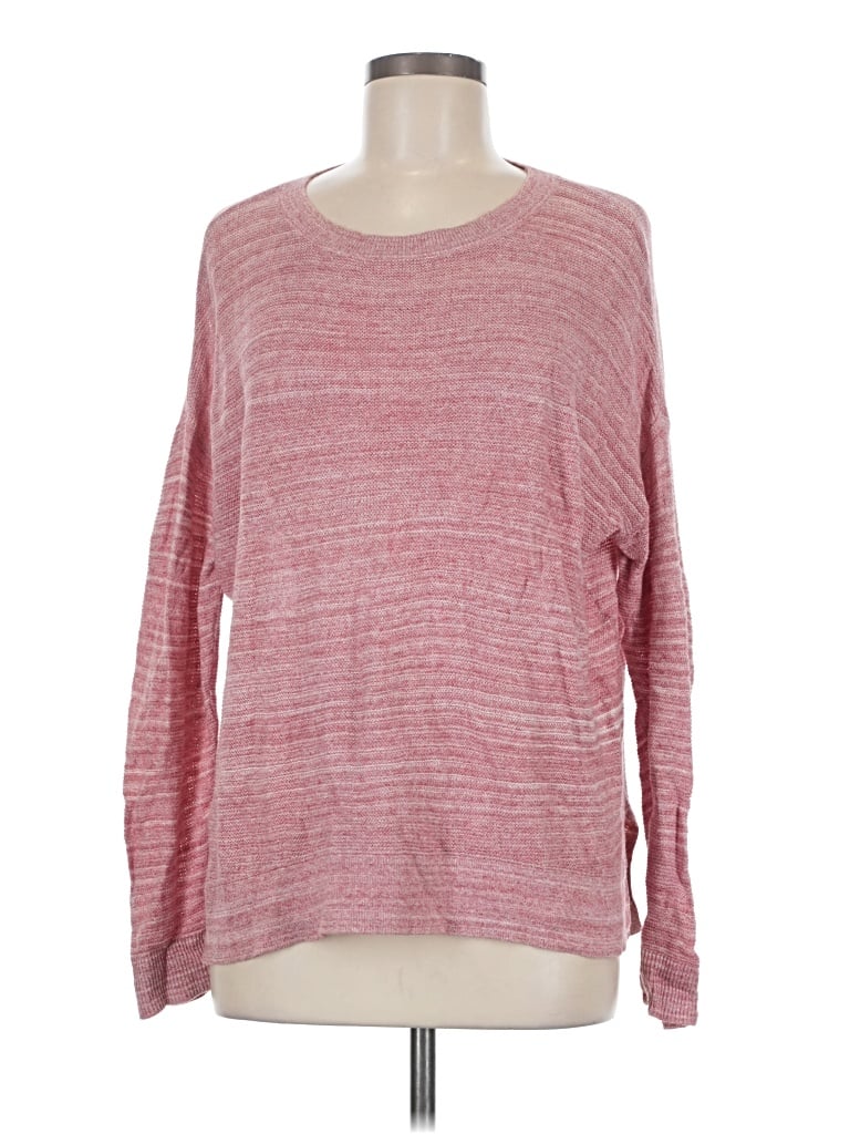 Pre-owned Lou & Grey Pullover Sweater In Pink