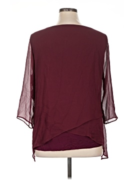 Dana Buchman 3/4 Sleeve Blouse (view 2)