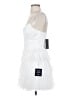 Lulus 100% Polyester White Cocktail Dress Size S - photo 5
