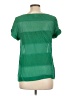 Odille Green Short Sleeve Top Size 10 - photo 2