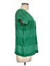 Odille Green Short Sleeve Top Size 10 - photo 4