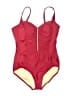 Miraclesuit Solid Red One Piece Swimsuit Size XL (estimated) - photo 1
