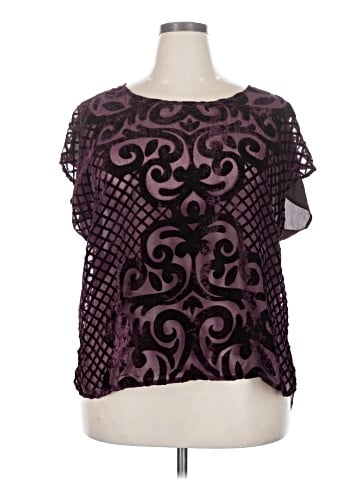 Lane Bryant Short Sleeve Blouse (view 1)