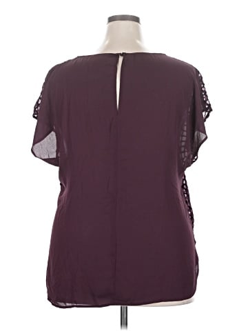 Lane Bryant Short Sleeve Blouse (view 2)